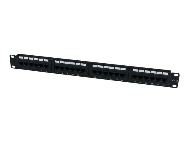 StarTech.com 24 Port 1U Rackmount Cat 6 110 Patch Panel